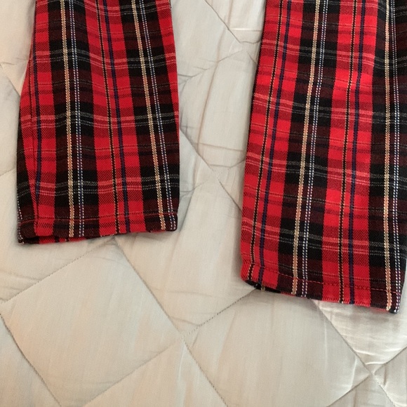 Current/Elliott The Stiletto Tartan Mid-rise jeans size 25 like new - Picture 10 of 10